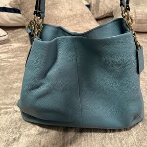 Coach Blue Leather Women's Bag